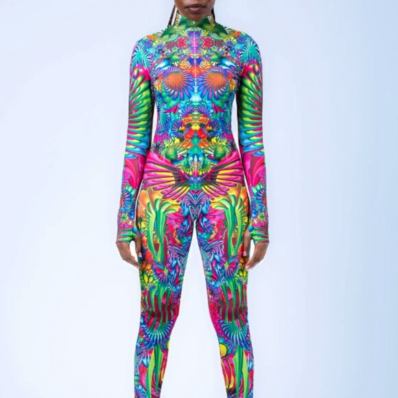 BADINKA Kaleidoscopic Bloom Costume - Like New - Picture 2 of 4